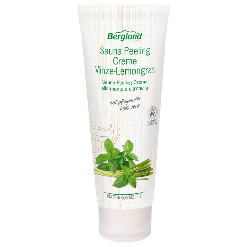 Sauna Peeling Creme Minze-Lemongras