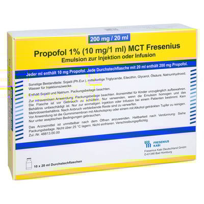 Propofol 1% 10mg/1ml Mct F