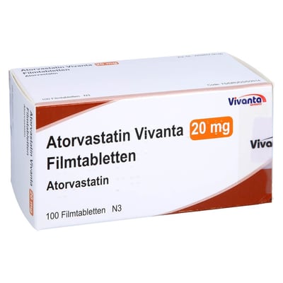 Atorvastatin Vivanta 20 mg