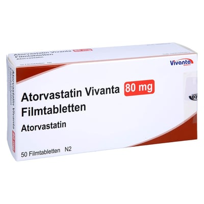 Atorvastatin Vivanta 80 mg