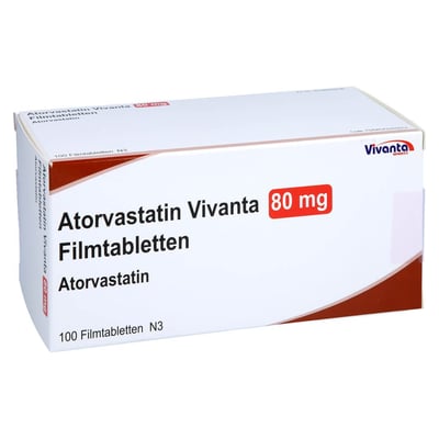 Atorvastatin Vivanta 80 mg