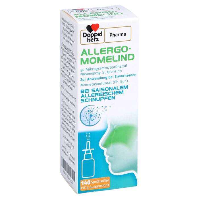 Allergo-momelind Doppelherz 50 Mikrogramm/Sprühstoß
