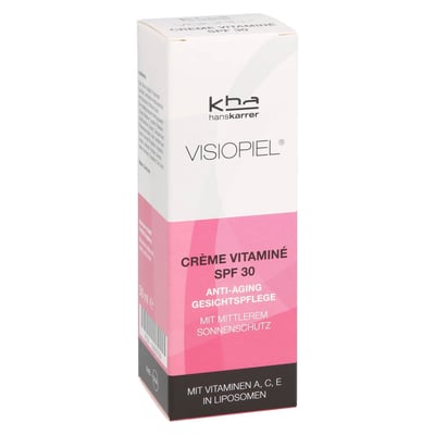 Visiopiel Creme Vitamine SPF 30