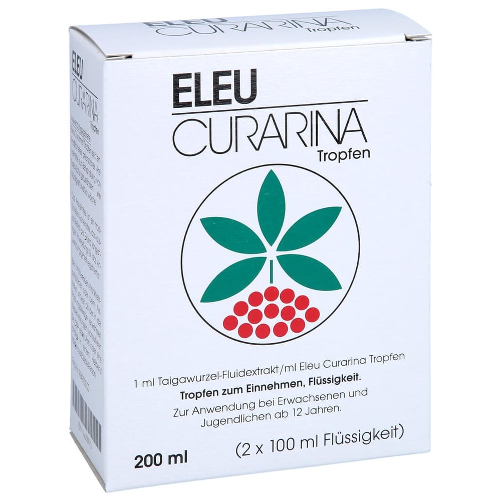 Eleu Curarina Tropfen 1ml Taigawurzel-Fluidextrakt