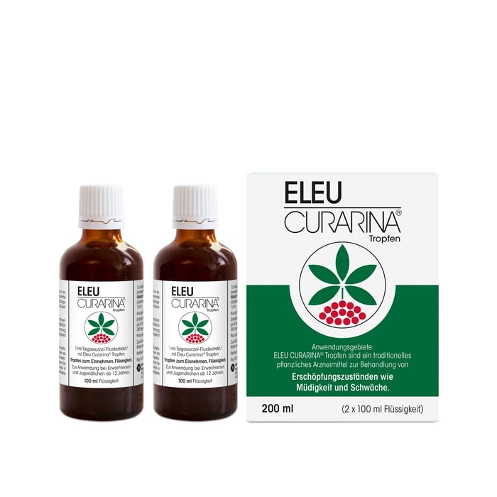 Eleu Curarina Tropfen 1ml Taigawurzel-Fluidextrakt