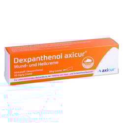 Dexpanthenol axicur Wund- und Heilcreme 50 mg/g