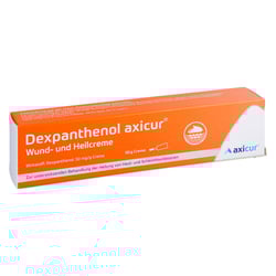 Dexpanthenol axicur Wund- und Heilcreme 50 mg/g