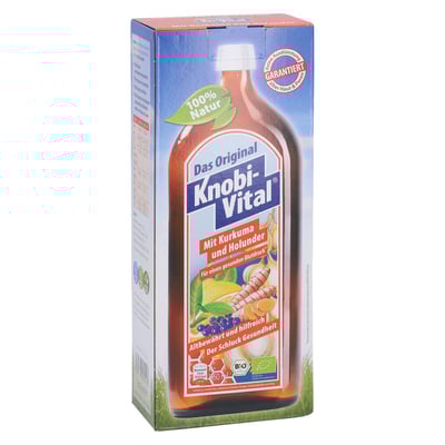Knobivital mit Kurkuma und Holunder Bio