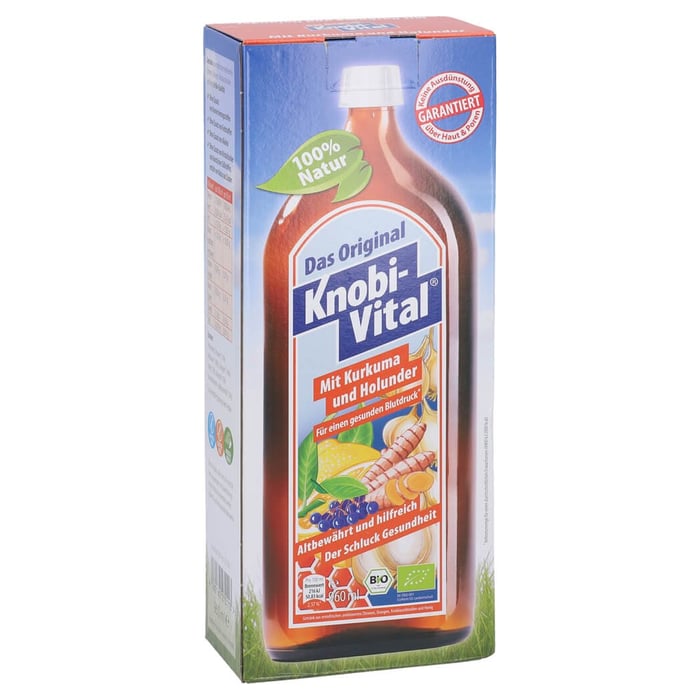 Knobivital mit Kurkuma und Holunder Bio