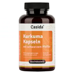 Kurkuma Kapseln + Pfeffer Curcumin hochdosiert
