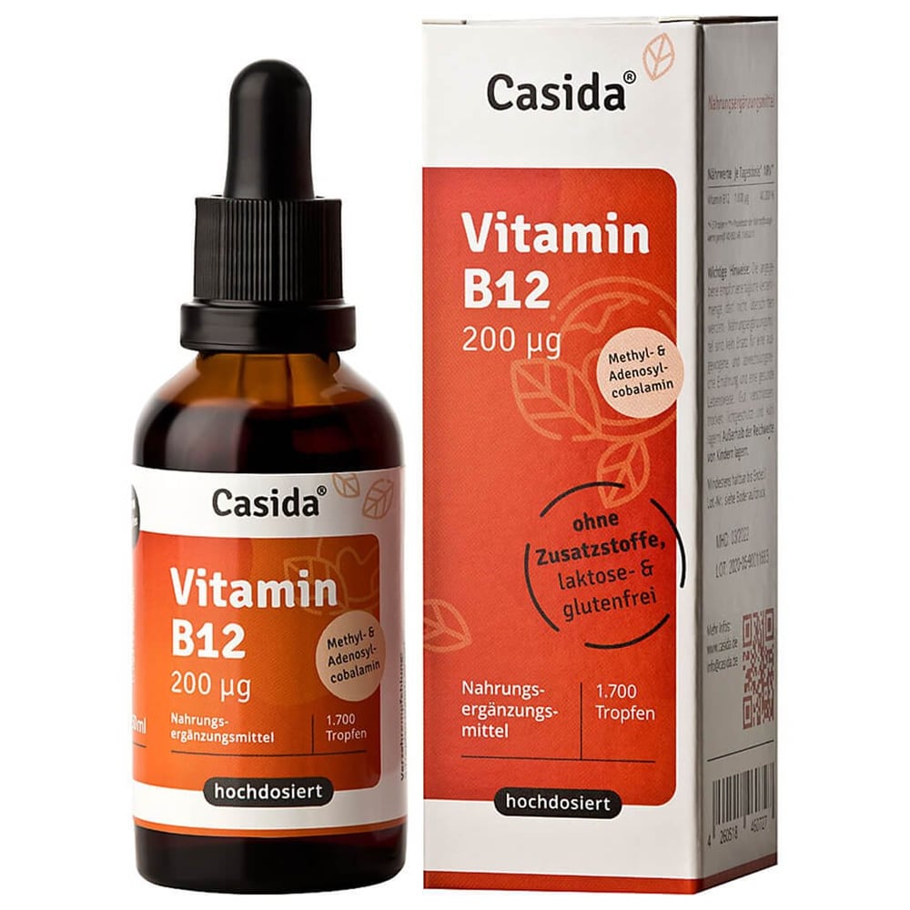 Vitamin B12 Tropfen Vegan