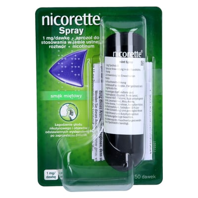 Nicorette Mint Spr 1 mg/spr Produktbild 1