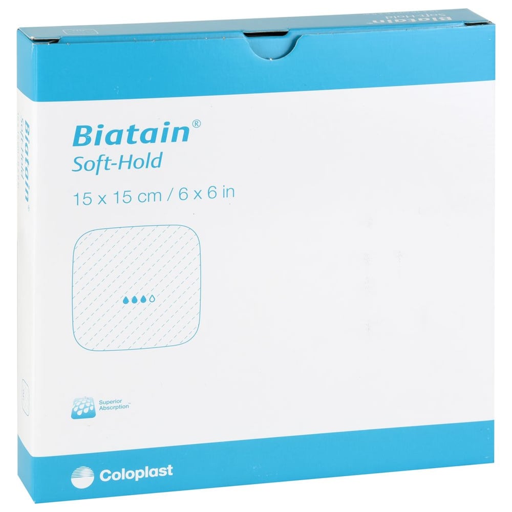 Biatain Schaumverband 15X15 cm sanft haftend Avitamed