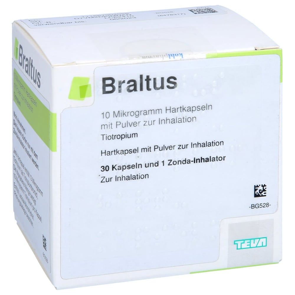Braltus 10 Mikrogramm + Inhalator