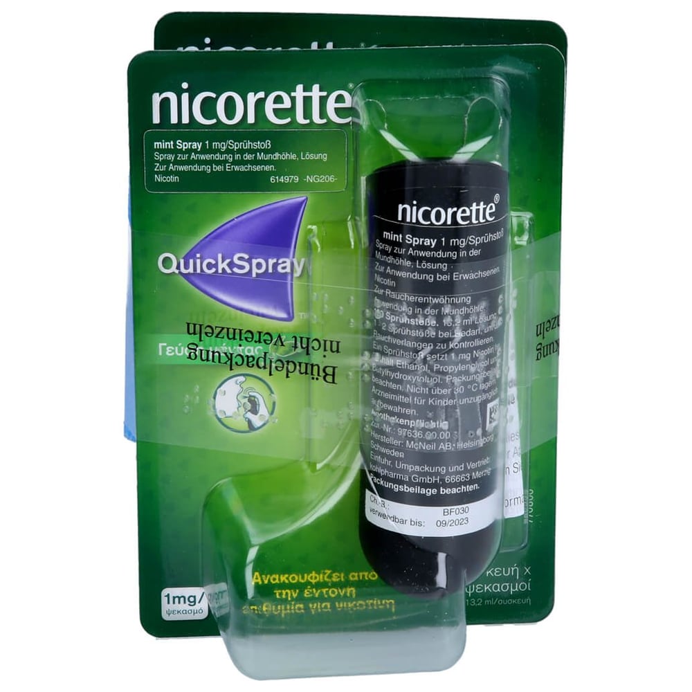 Nicorette Mint Spray 1 mg/Sprühstoß