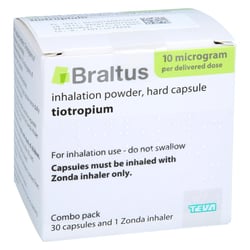 Braltus 10 Mikrogramm + Inhalator