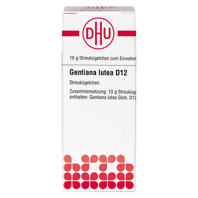 GENTIANA LUTEA D 12 Globuli Produktbild 1