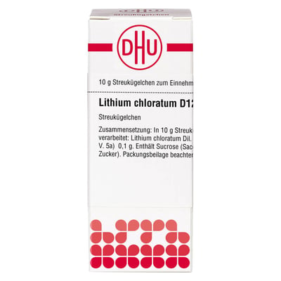 LITHIUM CHLORATUM D 12 Globuli Produktbild 1