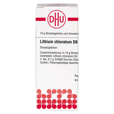 LITHIUM CHLORATUM D 6 Globuli Produktbild 1