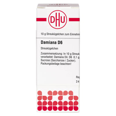 DAMIANA D 6 Globuli Produktbild 1