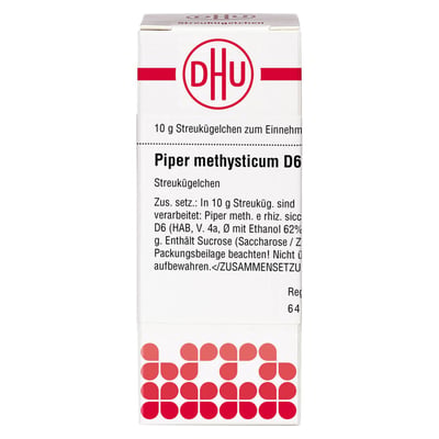 PIPER METHYSTICUM D 6 Globuli Produktbild 1