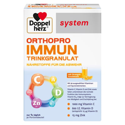 Doppelherz Orthopro Immun Trinkgranulat system