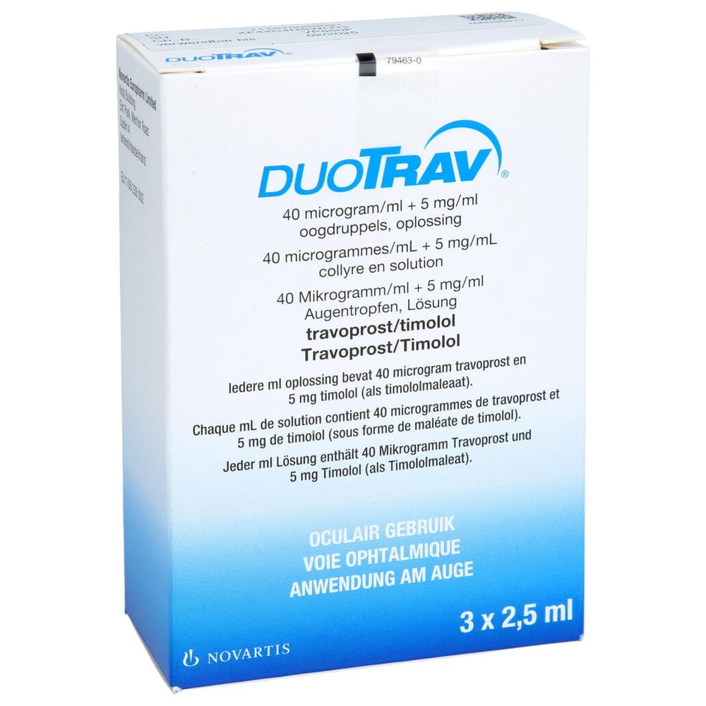 DuoTrav 40 Mikrogramm/ml + 5 mg/ml