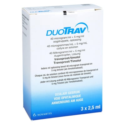 DuoTrav 40 Mikrogramm/ml + 5 mg/ml