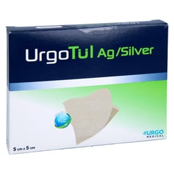 Urgotül Silver 5x5 cm Wundgaze