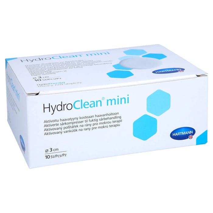 Hydroclean Mini Kompressen 3 cm rund steril