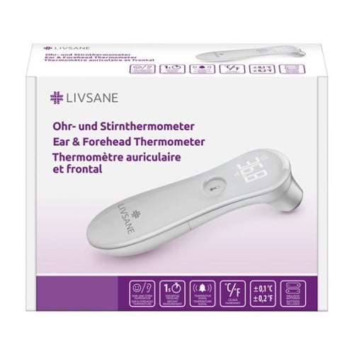 Livsane Ohr&stirnthermomet