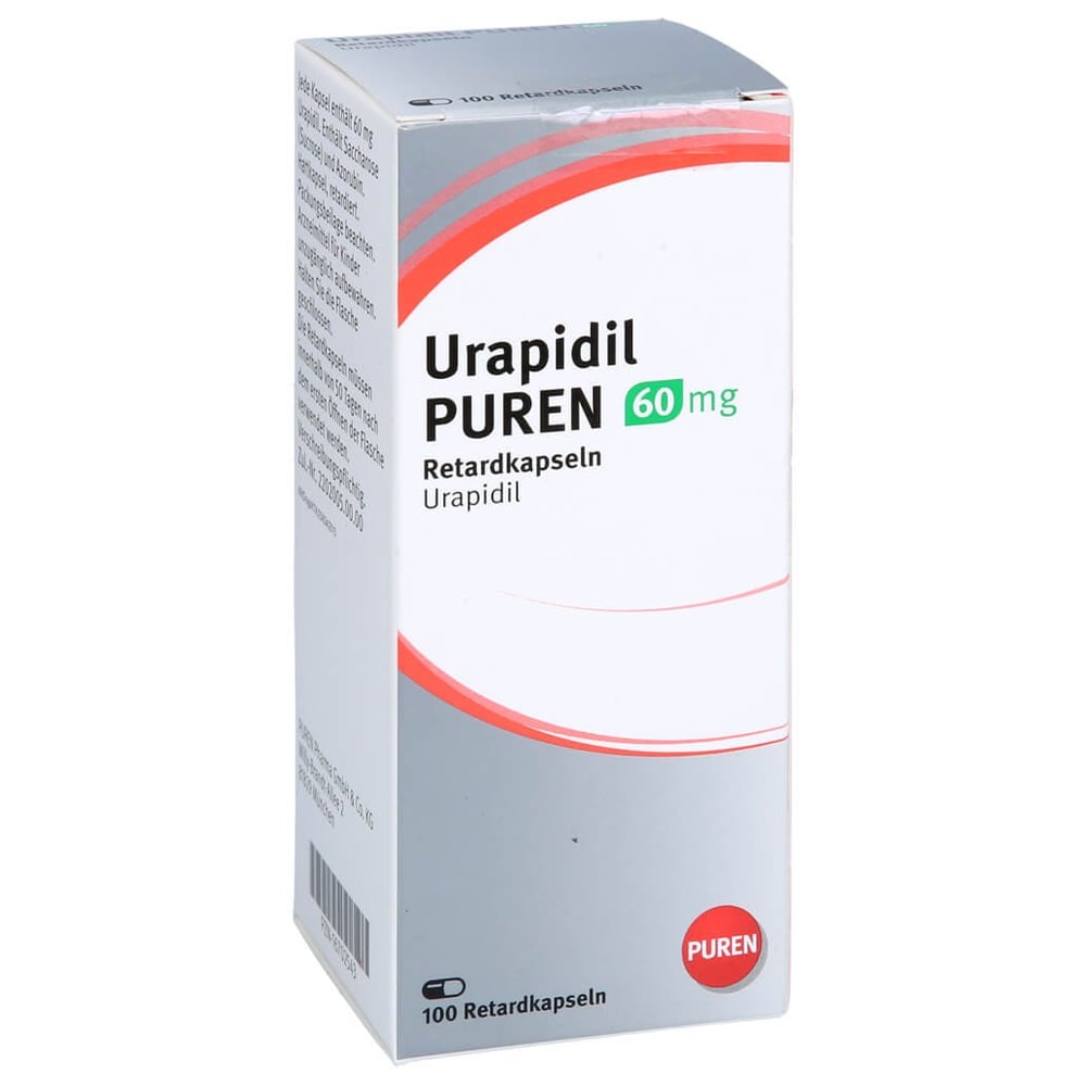 Urapidil PUREN 60 mg Retard-Kapseln