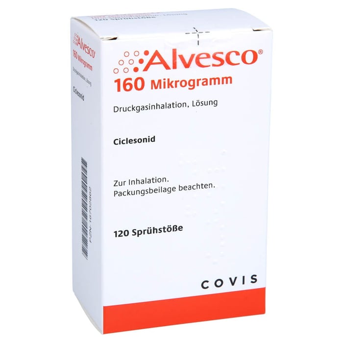 Alvesco 160 Mikrogramm Druckgasinhalation