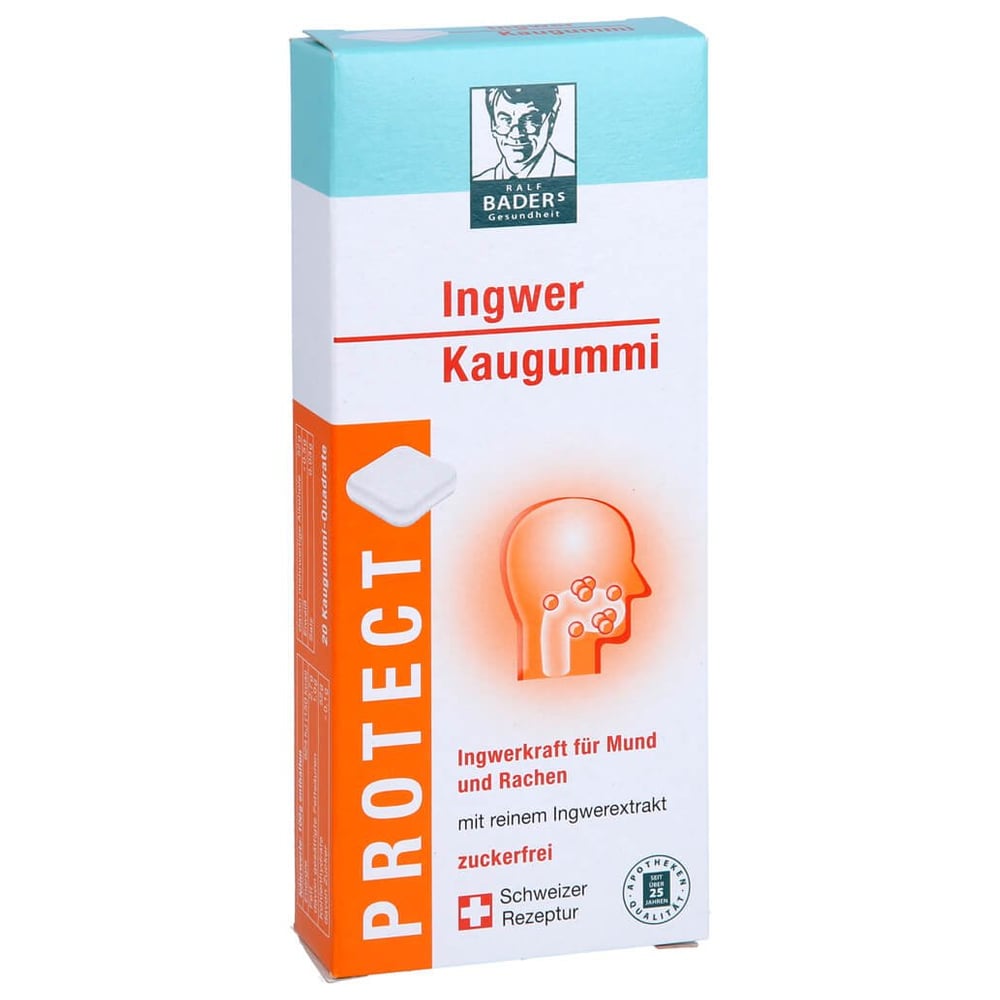 Baders Protect Gum Ingwer