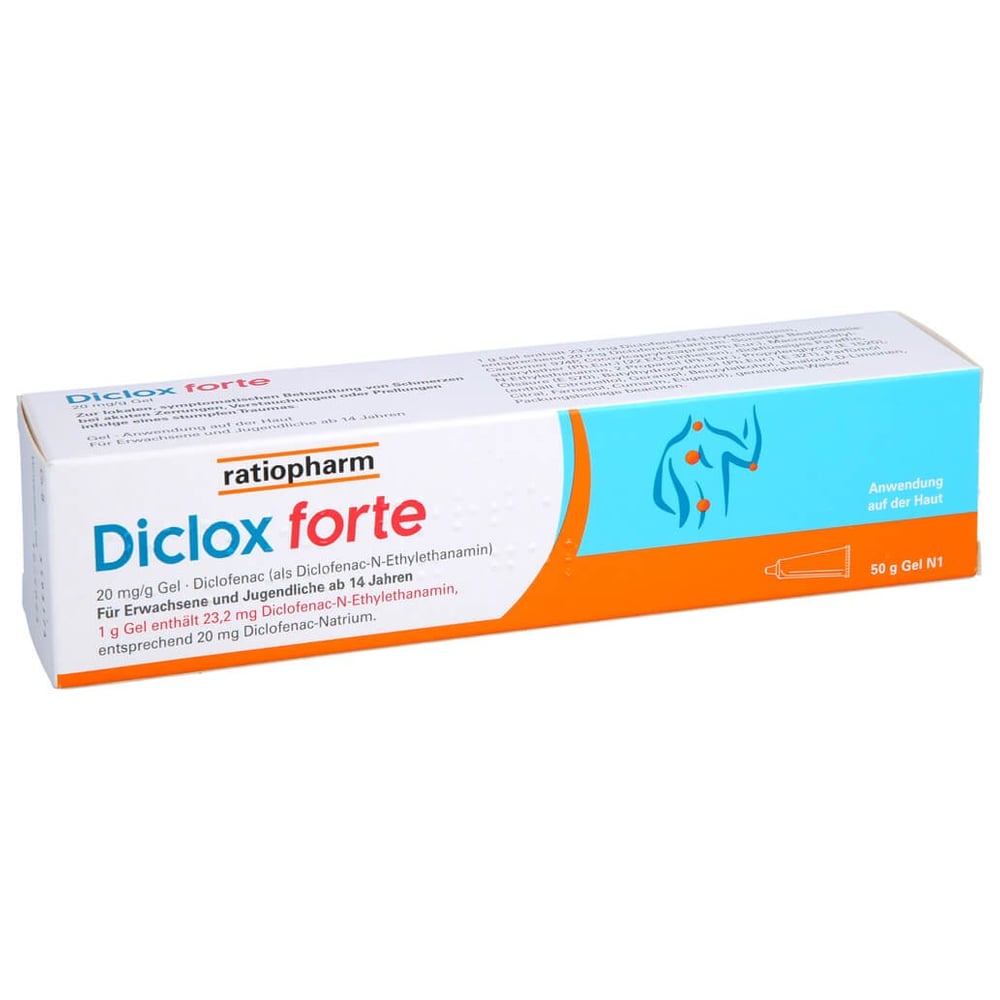 Diclox forte 20 mg/g
