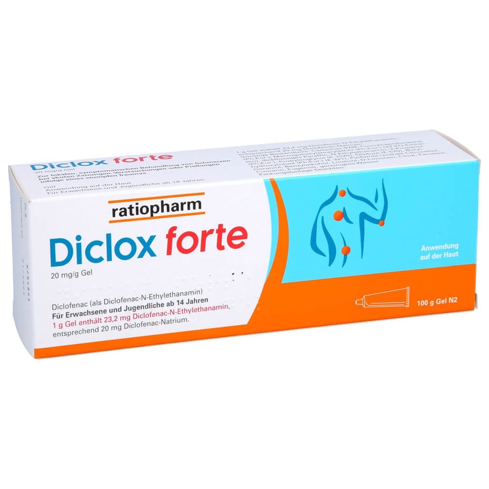 Diclox forte 20 mg/g
