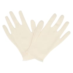 Baumwollhandschuhe rohweiss Gr. L