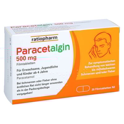 Paracetalgin 500 mg