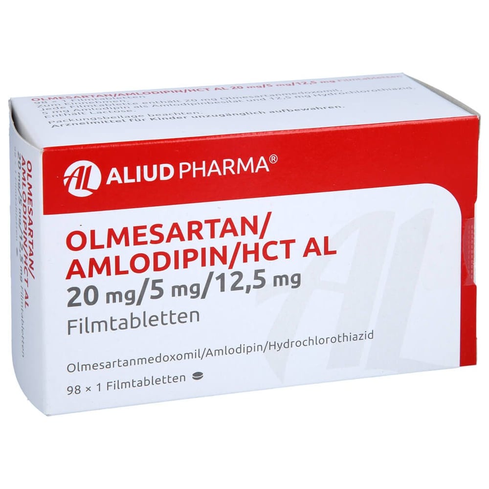 Olmesartan/Amlodipin/HCT AL 20 mg/5 mg/12,5 mg