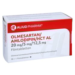 Olmesartan/Amlodipin/HCT AL 20 mg/5 mg/12,5 mg