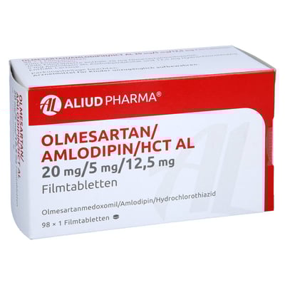 Olmesartan/Amlodipin/HCT AL 20 mg/5 mg/12,5 mg