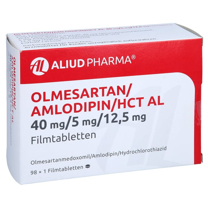 Olmesartan/Amlodipin/HCT AL 40mg/5mg/12,5mg