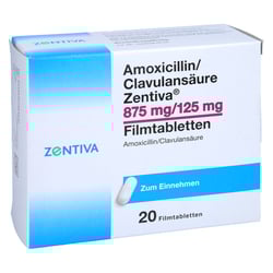 Amoxicillin/Clavulansäure Zentiva 875 mg/125 mg