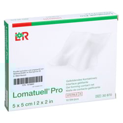 Lomatuell Pro 5 x5 cm steril