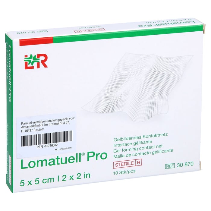 Lomatuell Pro 5 x5 cm steril