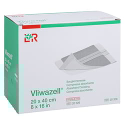 Vliwazell Saugkompressen 20 x40 cm steril