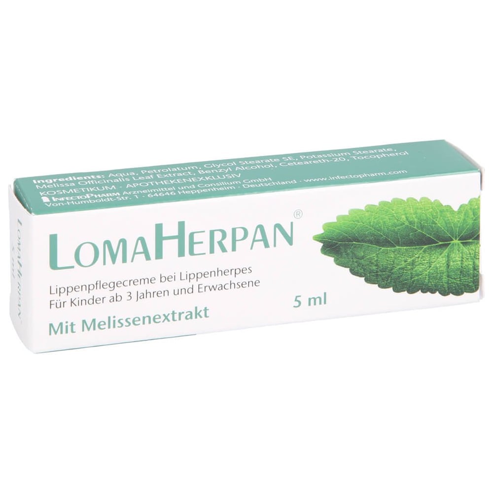 Lomaherpan Lippenpflegecreme mit Melissenextrakt
