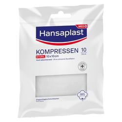 Hansaplast Kompressen Steril 10x10cm