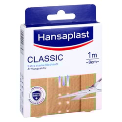 Hansaplast Classic Pflaster 1mx8cm