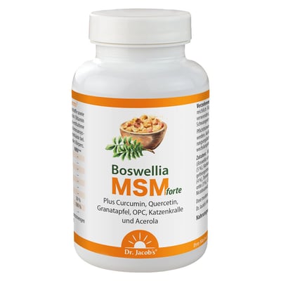 Dr. Jacob's Boswellia MSM forte Weihrauch Quercetin OPC Produktbild 1